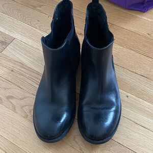 Clarks black Ankle Boots